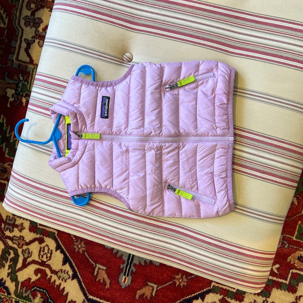 Girls Patagonia baby down sweater vest